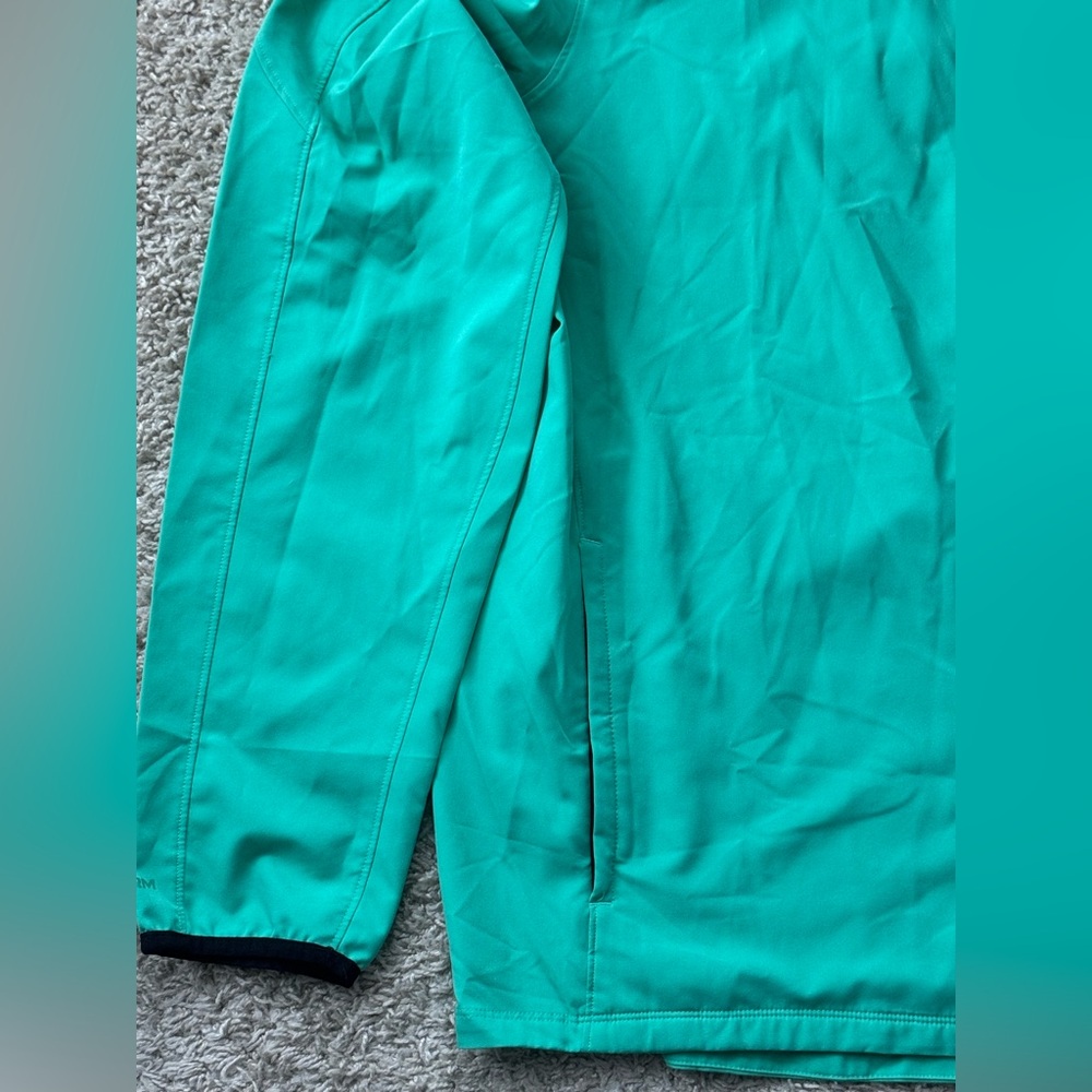 EUC Men’s Under Armour Green Storm Out and Back Stretch Woven Jacket Size XXL - Picture 5 of 14